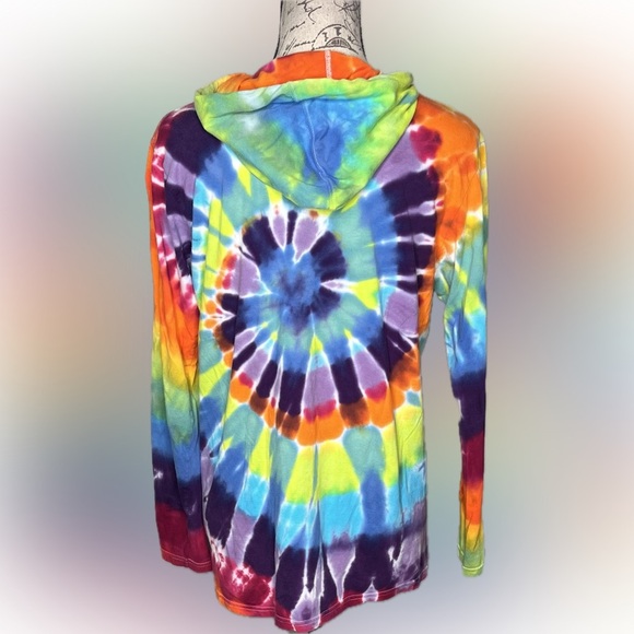 Disney Parks Tye Dye Long Sleeve Hoodie from Walt Disney World EUC - Picture 2 of 3